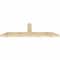 Ekena Millwork Portland Rough Sawn Timber Gable Bracket, Douglas Fir, 84"W x 24"H x 4"D x 6"F, 7/12 Pitch GBW084X24X0406POR00RDF - alternate 5